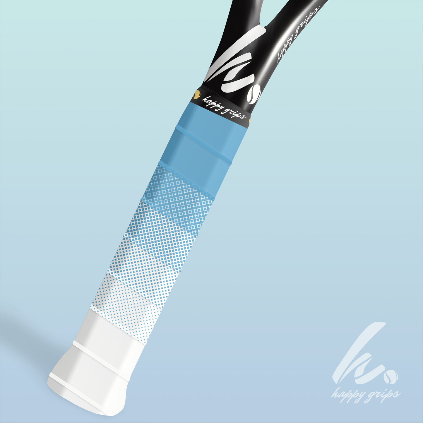 Spikkels Blue White